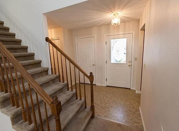 Entrance and stairs to upper bedrooms