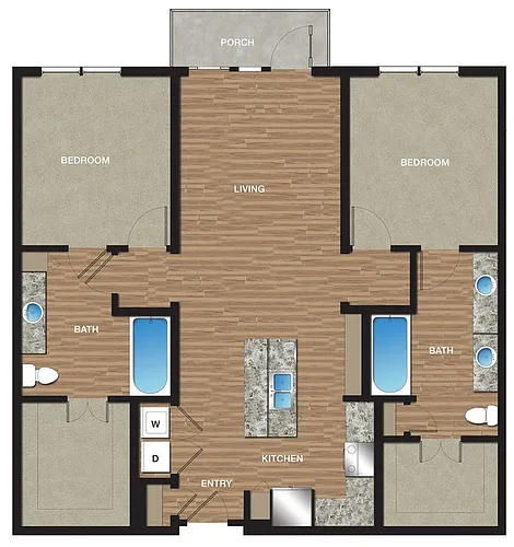 Floor plan B6