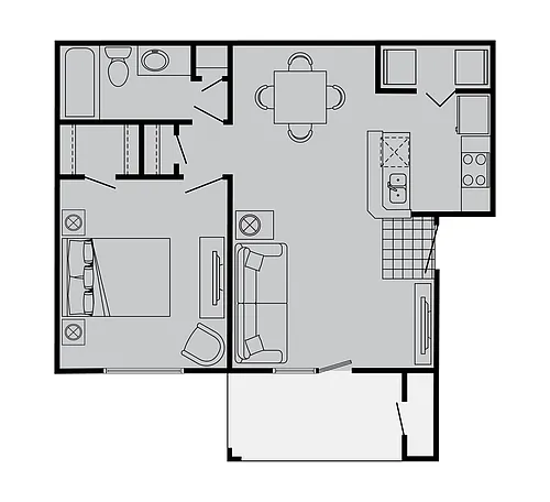 Floor plan A