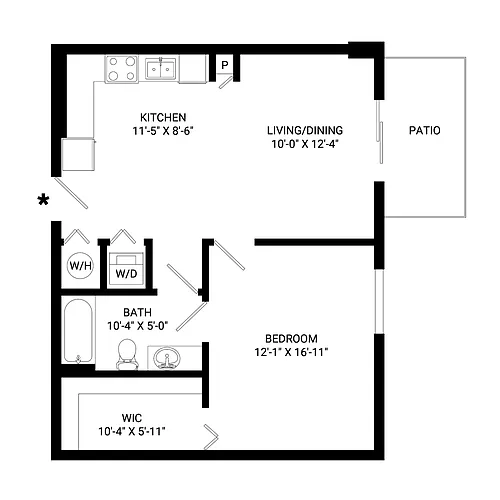 Floor plan Everglade