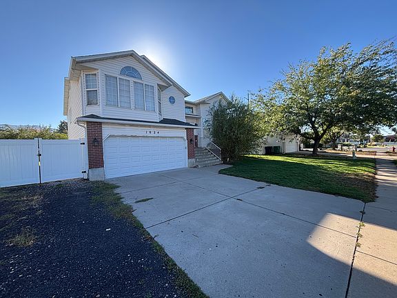 2 car garage plus black strip in front of gate is also our property - lots of space for parking.
