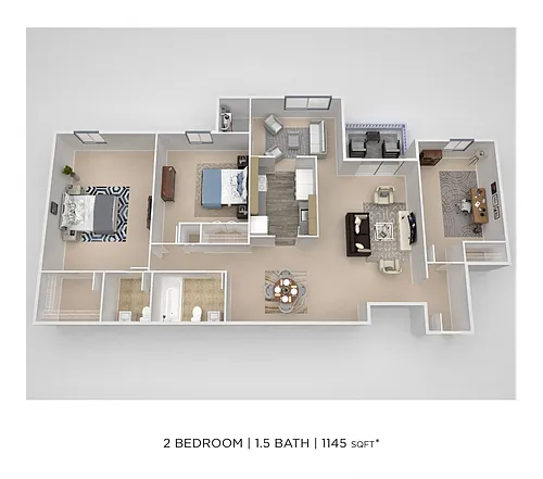 Floor plan 3 Bedroom
