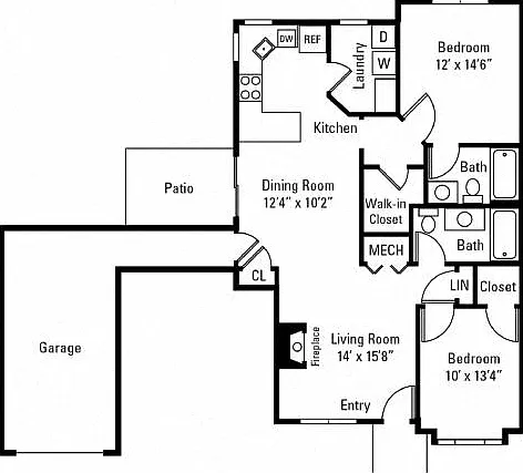Saratoga Crossing Apartments & Townhomes — Photo 51