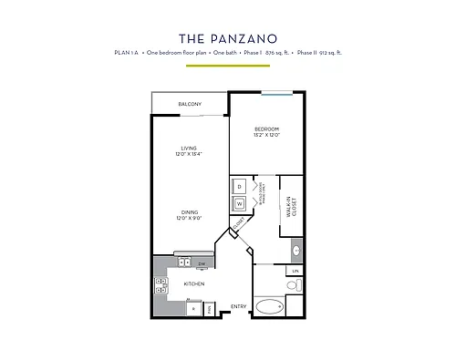 Floor plan CMV I - Panzano