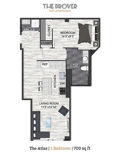 Floor plan The Atlas