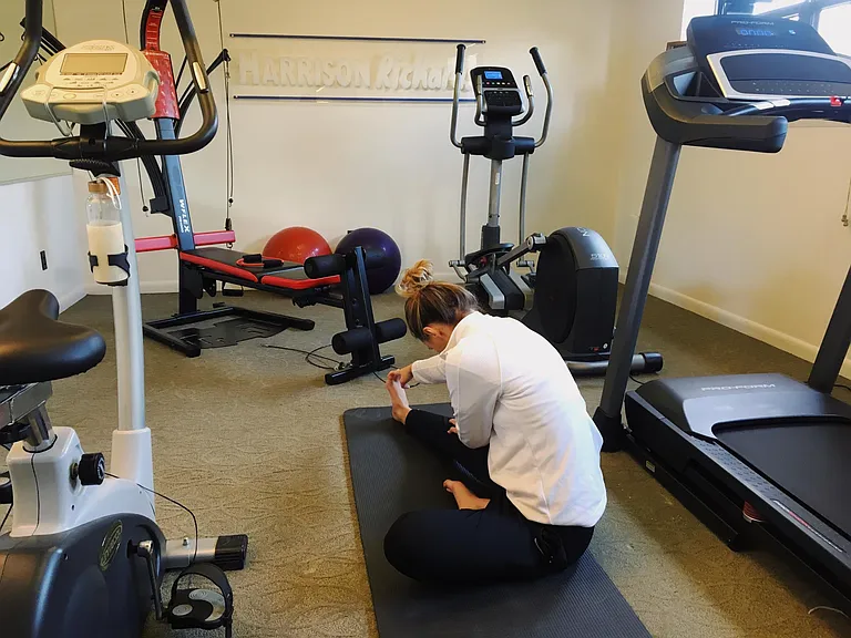 Complimentary fitness center