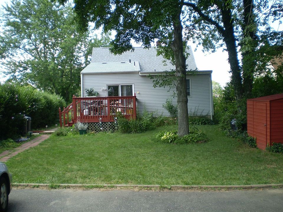 Rear of the house