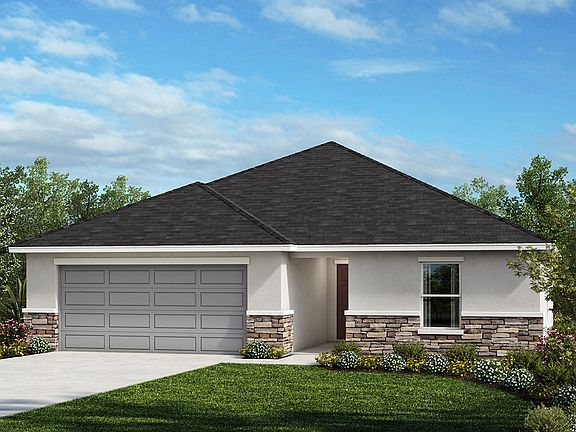 Exterior A with optional stone