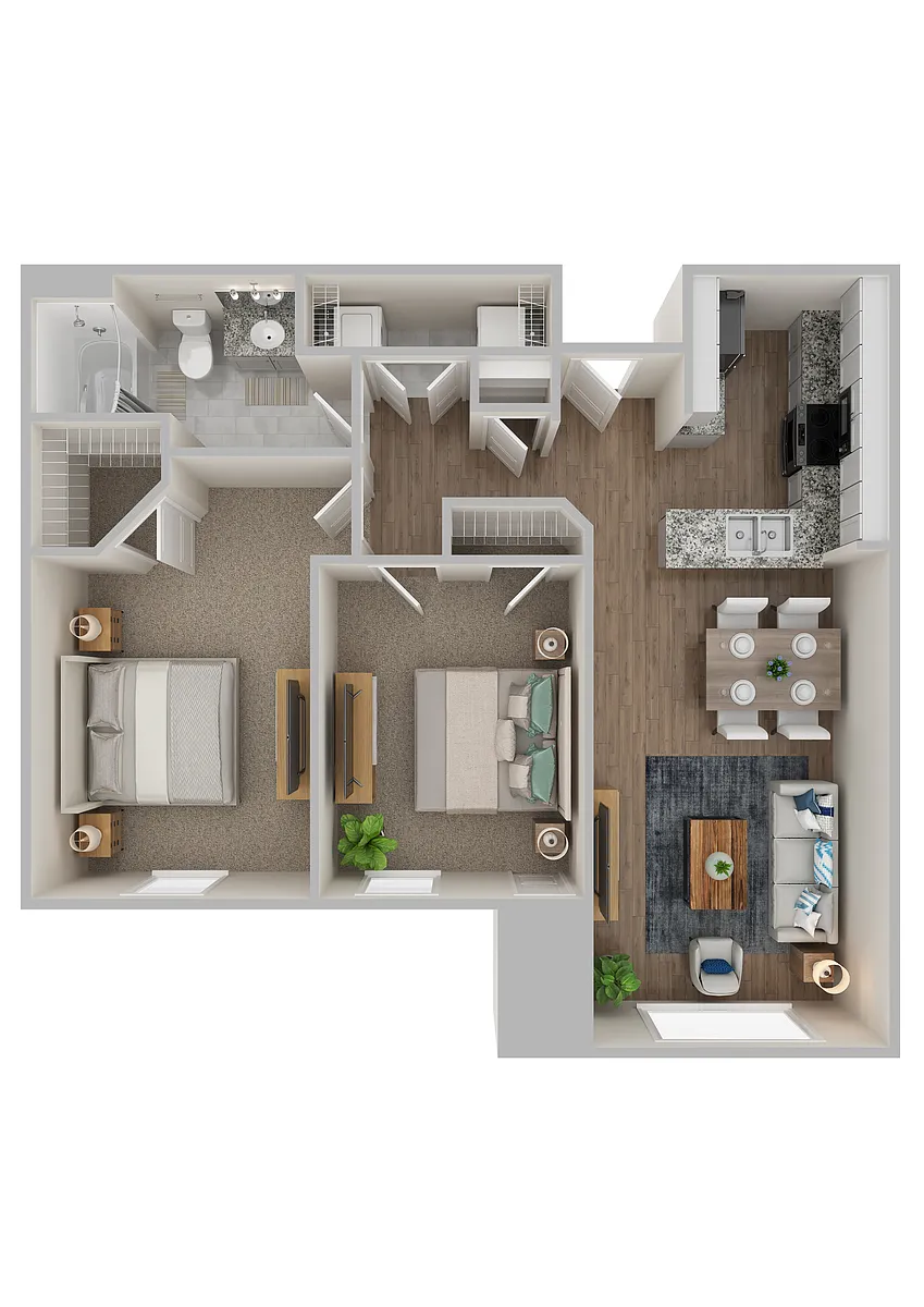 Floor plan B1