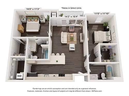 Floor plan B11