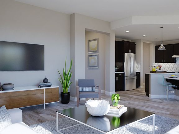 Virtually Rendered Great Room