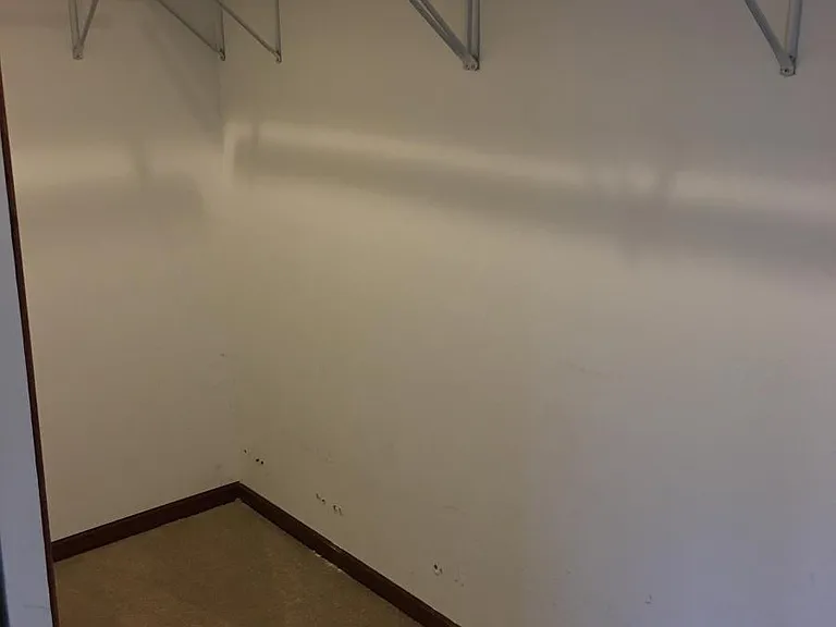 Master Suite walk-in closet when empty!