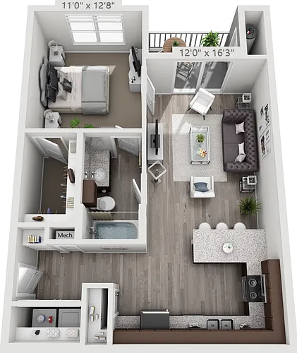 Floor plan A1