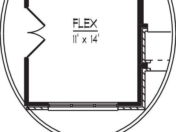 Maddox Floorplan Optional Flex Space