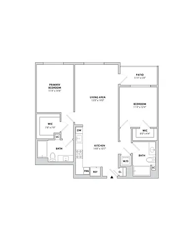 Floor plan B41