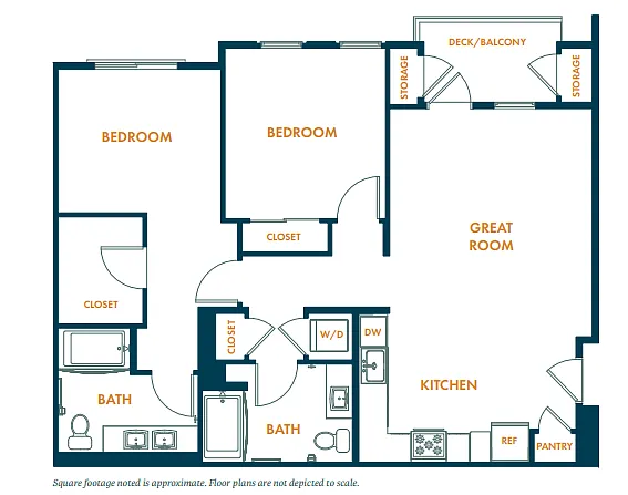 Floor plan B3