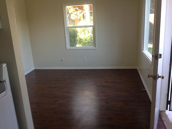 View of living room from the kitchen
