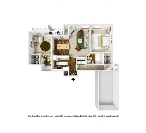 Floor plan B1