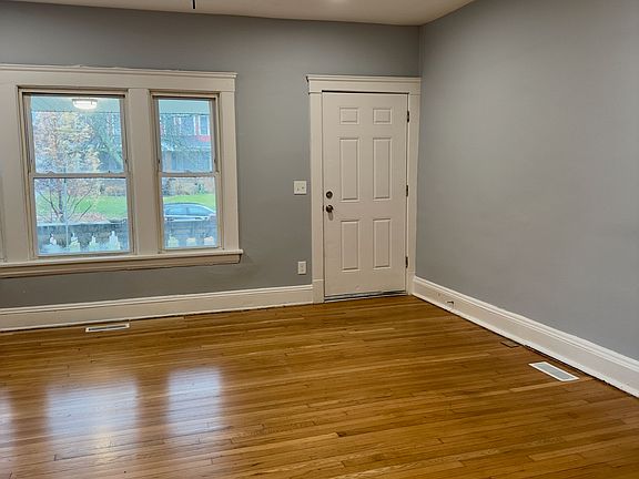 Front door entering into the great room.