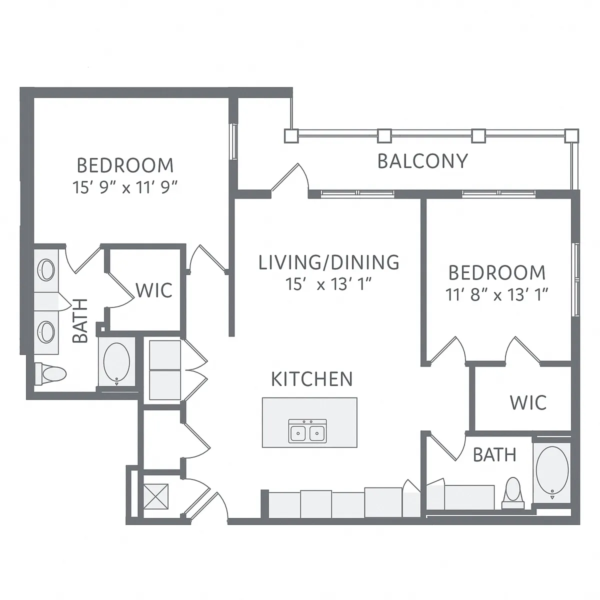 Floor plan The Sapphire