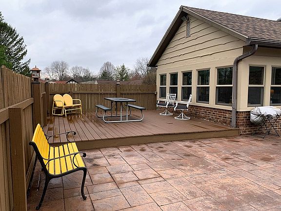 Deck and patio