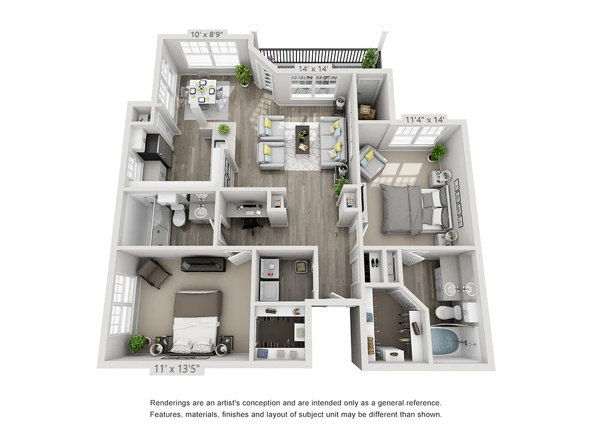 Floor plan B2 Tailored