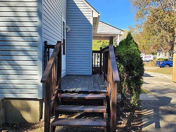 Rear Porch Steps