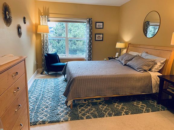 Large master bedroom with attached bath and walk-in closet