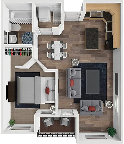 Floor plan Blue Jay