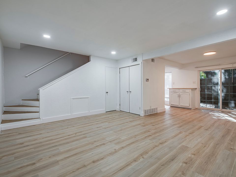 Two story townhouse-style apartment