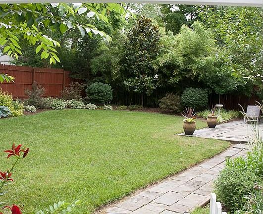 More outdoor living area