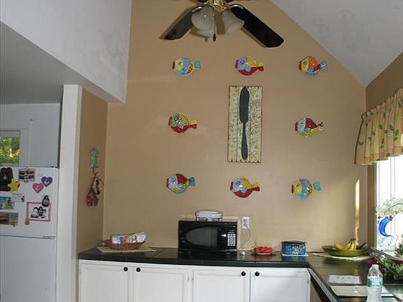 Vaulted Ceiling at end of Kitchen