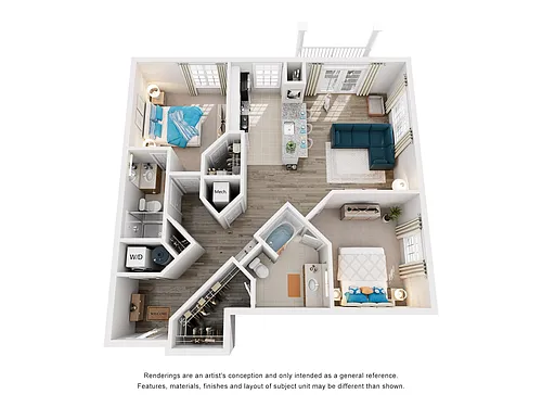 Floor plan Tidewater