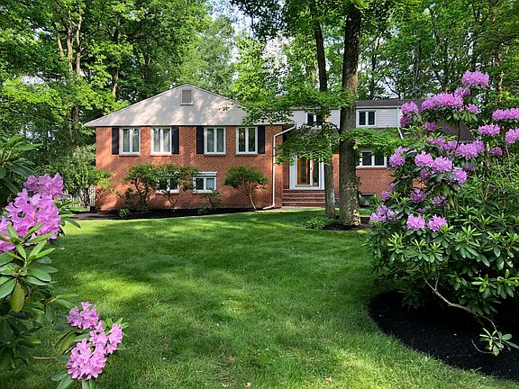 Front of House in Spring