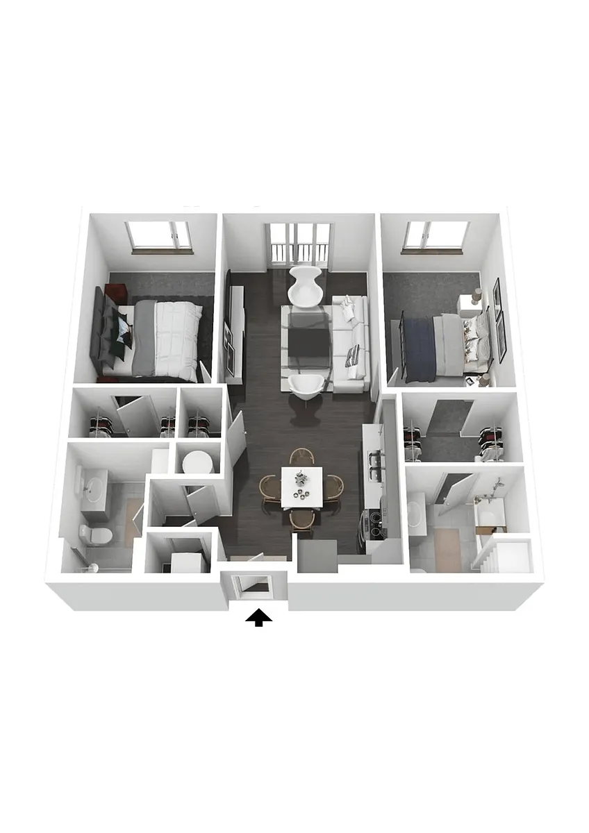 Floor plan B1