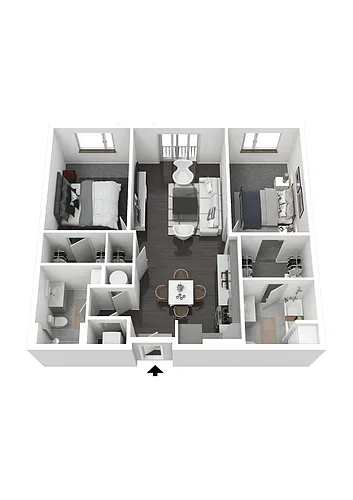 Floor plan B1