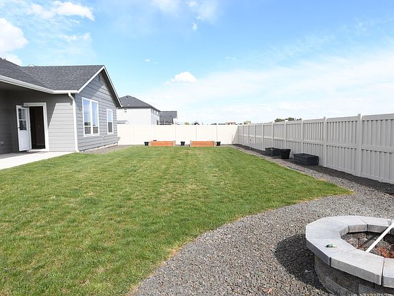 Back Yard and Fire Pit