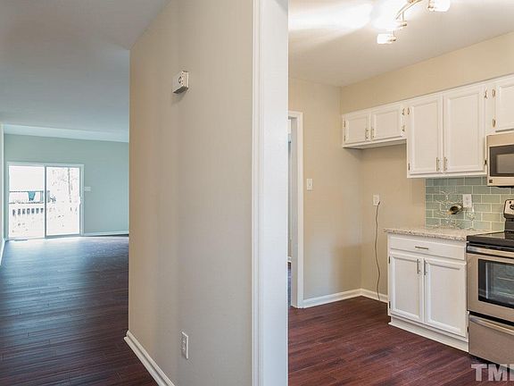 Entrance with kitchen on the right