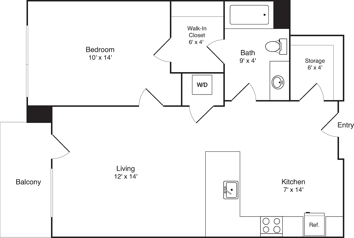 Floor plan A8