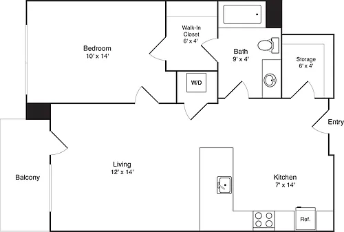 Floor plan A8