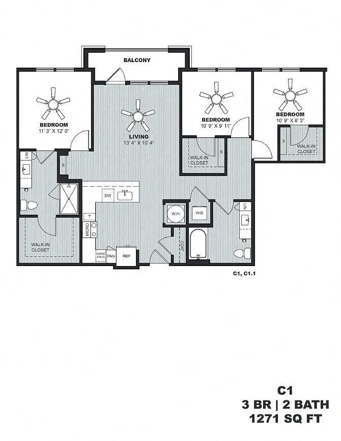 Floor plan C1