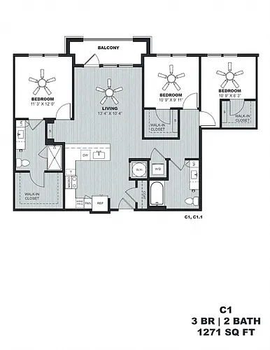 Floor plan C1