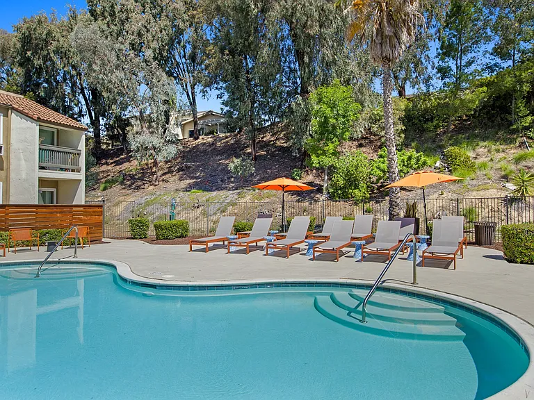 Resort-Style Pool at Veranda La Mesa in La Mesa, CA 91942