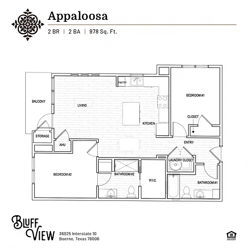 Floor plan Appaloosa