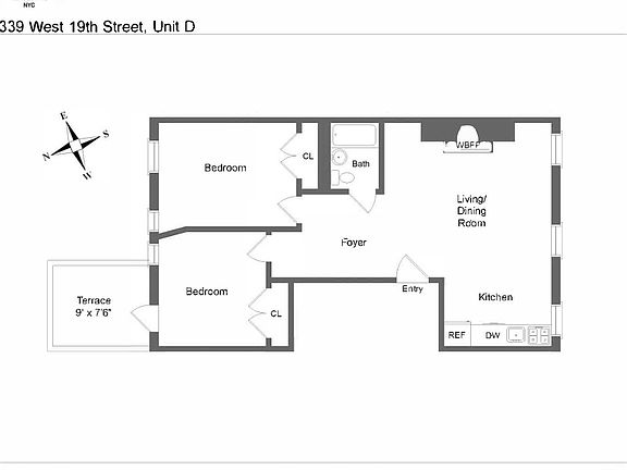 2nd image of 313 W 29th St #D