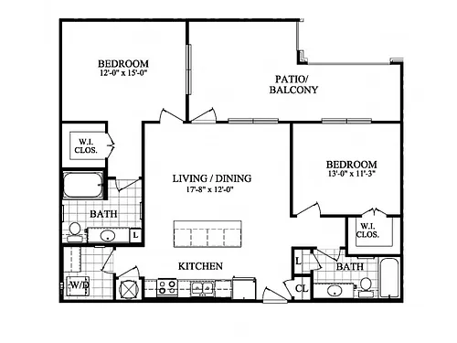 Floor plan E