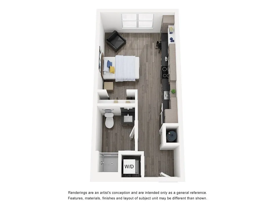 Floor plan Studio - S2