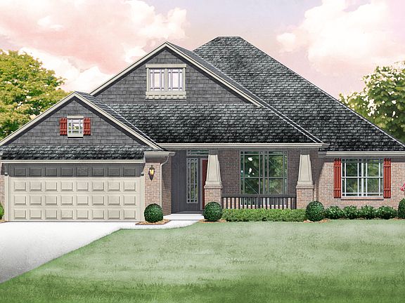 Kendall Farmhouse - Elevation B