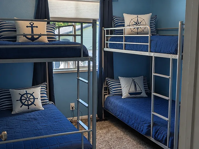 Please note: Bedding, blankets, pillows, decor, and other personal items shown in the photos belong to the current tenants and are not included with the rental.