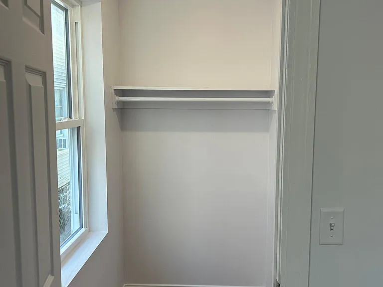 Second bedroom walk-in closet